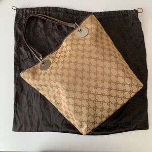 Gucci monogram tote bag authentic with COA and dust bag